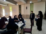 بازدید ونظارت بازرس دانشگاه فنی و حرفه ای از آموزشکده دختران شهرضا مبنی بر تشکیل کلاس های حضوری 3