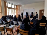 بازدید ونظارت بازرس دانشگاه فنی و حرفه ای از آموزشکده دختران شهرضا مبنی بر تشکیل کلاس های حضوری 5